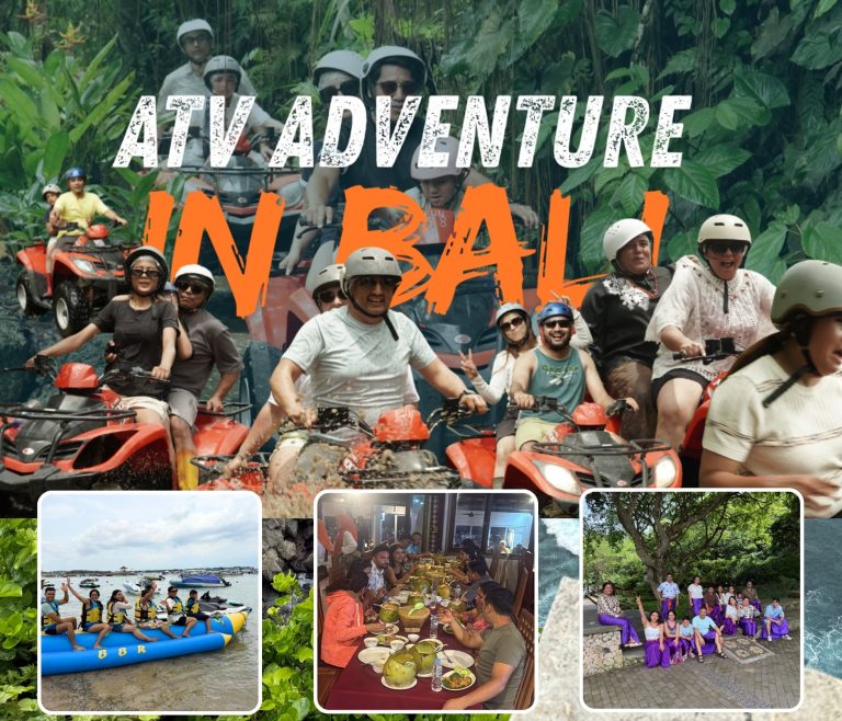 A professional enjoying the scenic view on a Bali Incentive Tour from Nepal.