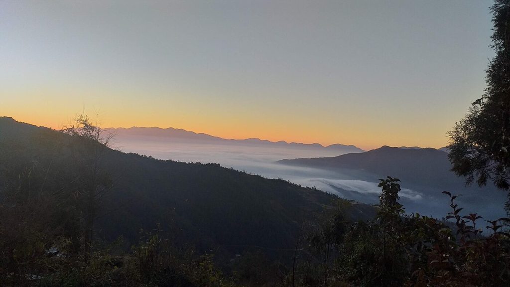 Kakani Hiking day hike near Kathmandu, Nepal